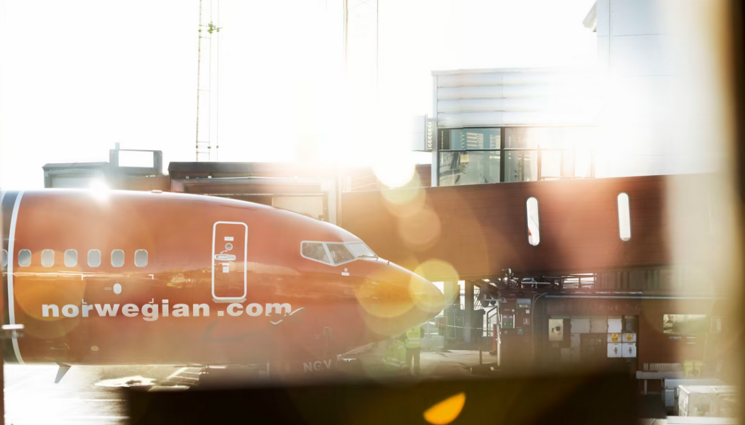 Norwegian hade 1,9 miljoner passagerare i september. Foto: Norwegian