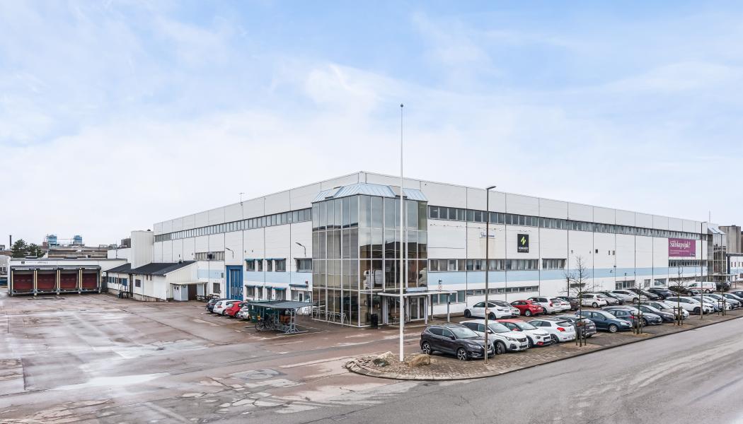 Plåtförädlingen 11 ligger i Hamncity, i södra Helsingborg. Fotograf: Joel Karlsson