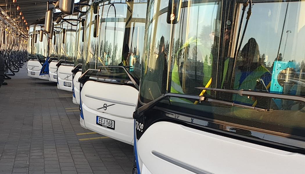 Nu står bussdepån i Bettorp redo att ta emot Örebros nya elbussar. Foto: Svealandstrafiken