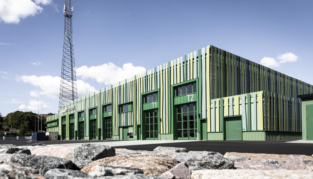 Bussdepån i Järnbrott Foto: Eddie Löthman