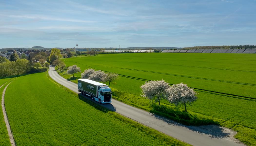 Den 1 250 kilometer långa transportkorridoren används i ett projekt för elektrifierade långväga transporter och beskrivs som en av Europas längsta rutter för batterielektriska lastbilar. Foto: Lots