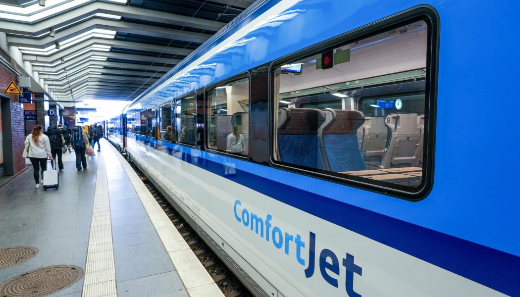 Ny direktförbindelse mellan Köpenhamn, Berlin och Prag öppnades nyligen. Foto: DB