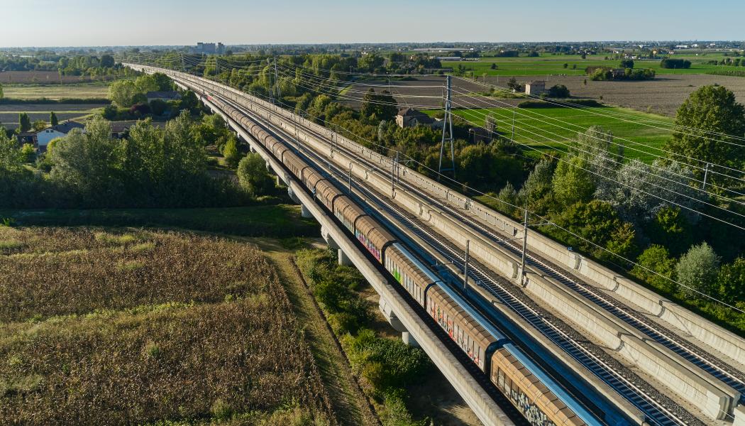 Ny tåglinje Italien–Sverige i växande logistik