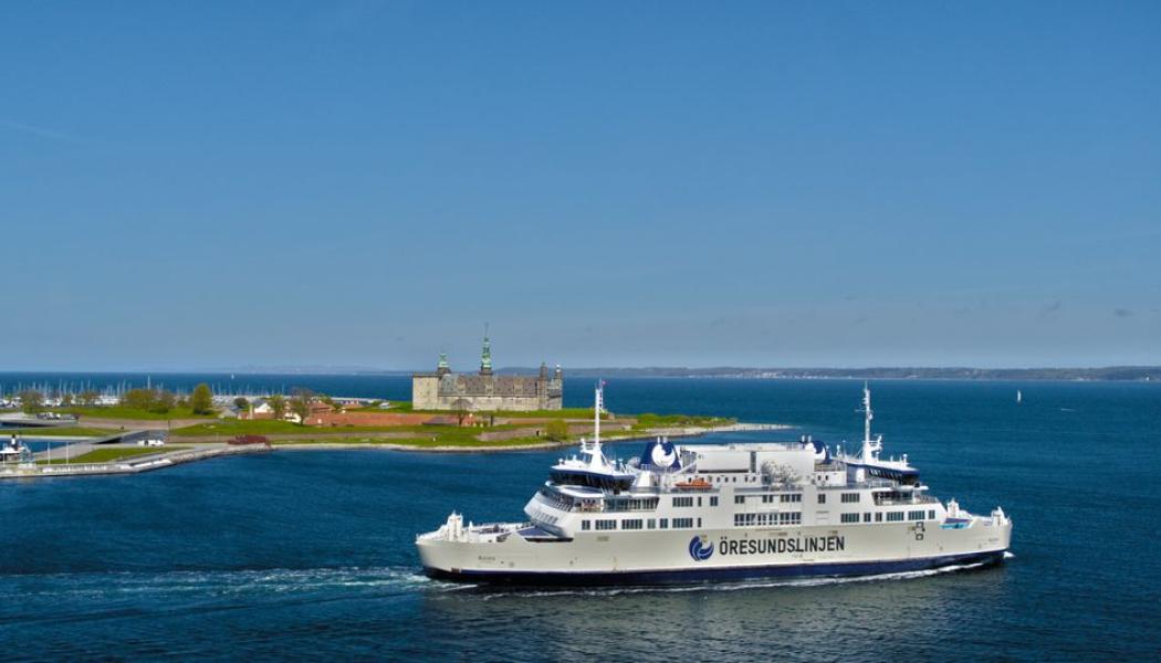 Passagerarantalet fortsätter att öka för Öresundslinjens färjor, och inte sedan sommaren 2022, direkt efter covid-pandemin, har så många rest med Öresundslinjen. Foto: Molslinjen