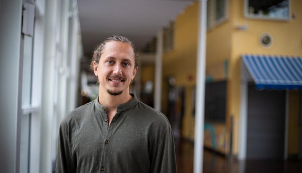Peder Zandén Kjellén, doktorand i miljövetenskap, Högskolan i Gävle. FOTO: Anna Sällberg