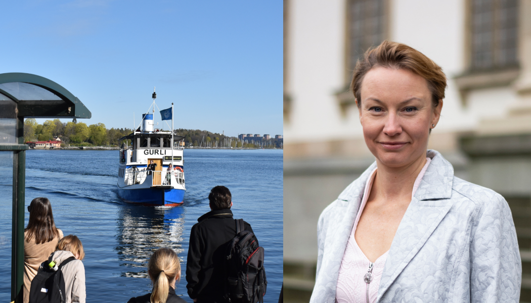 Michaela Haga, ordförande i Sjötrafikberedningen