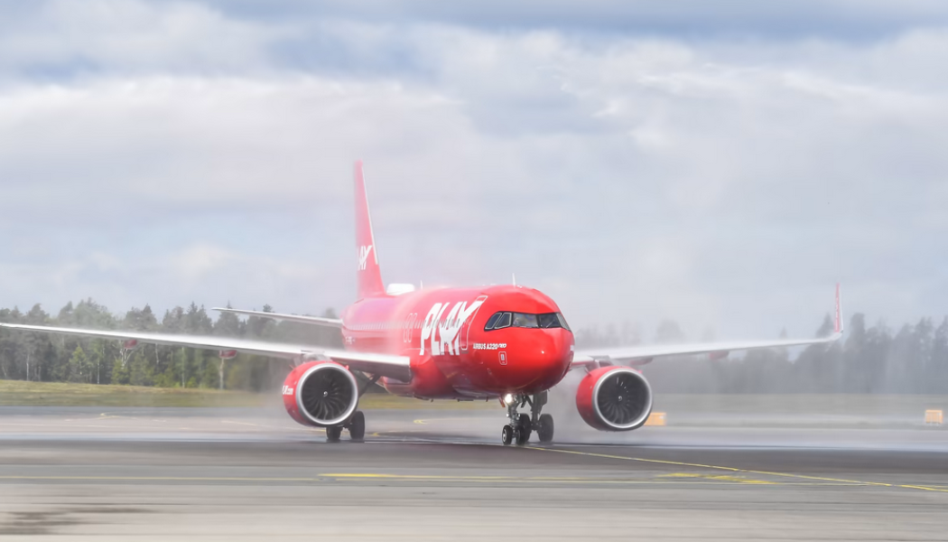 Isländska PLAY ny etablering på Arlanda. Foto: Swedavia 