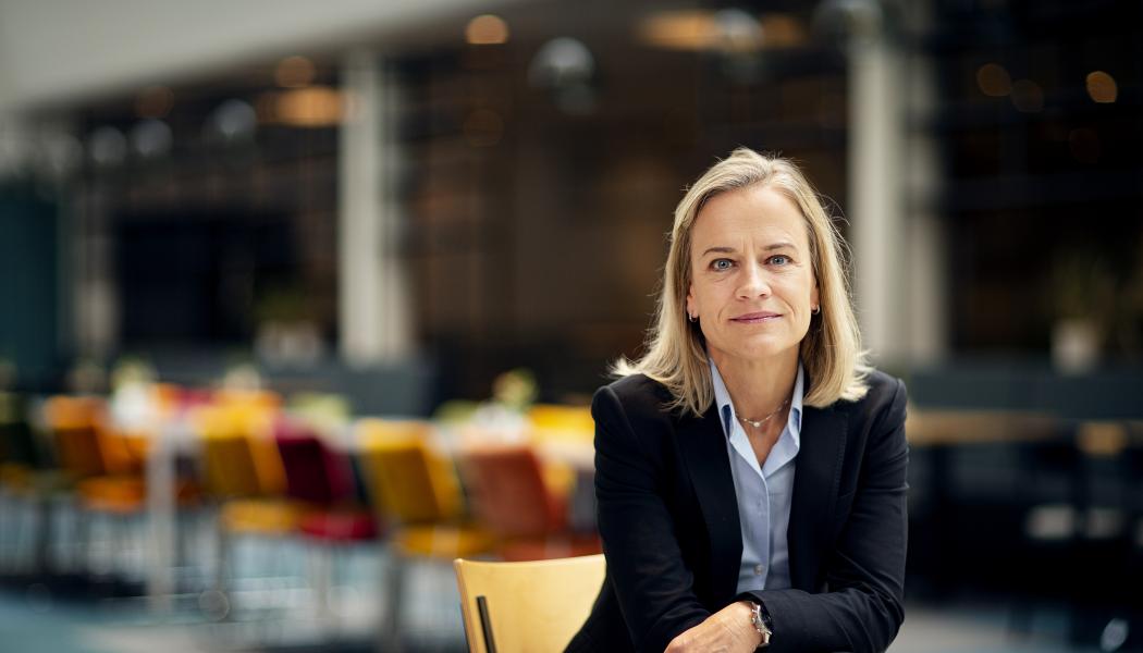 Eva Glückman, vd för Grafiska Företagen och en av huvudmännen i Arena för framtidens distribution. Foto: Grafiska Företagen