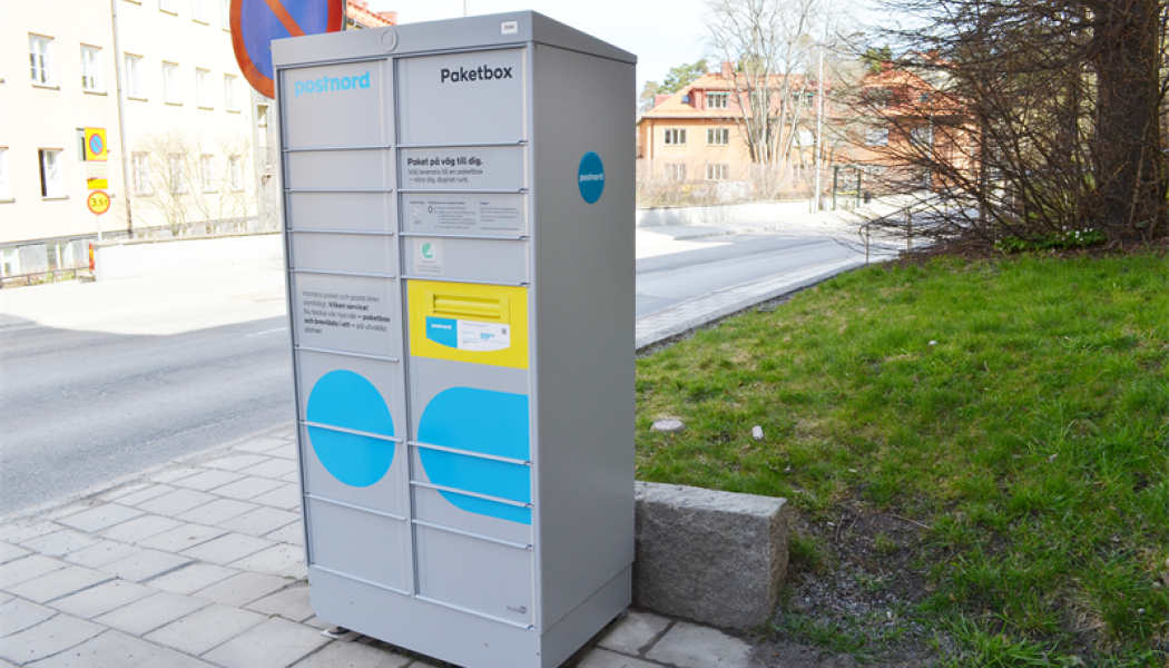 Boxen kombinerar både paket och brev. Fotograf: PostNord Sverige