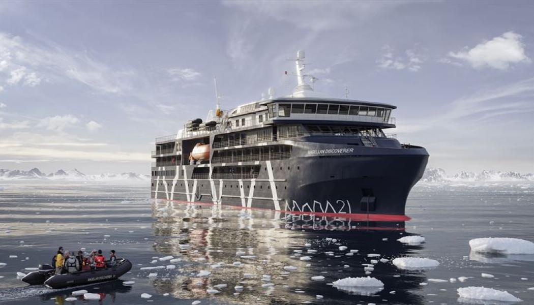 Projektet markerar en milstolpe som den första installationen av Azipod®-framdriftsteknik på ett hybridelektriskt fartyg byggt i Nord- och Sydamerika. Foto: ABB