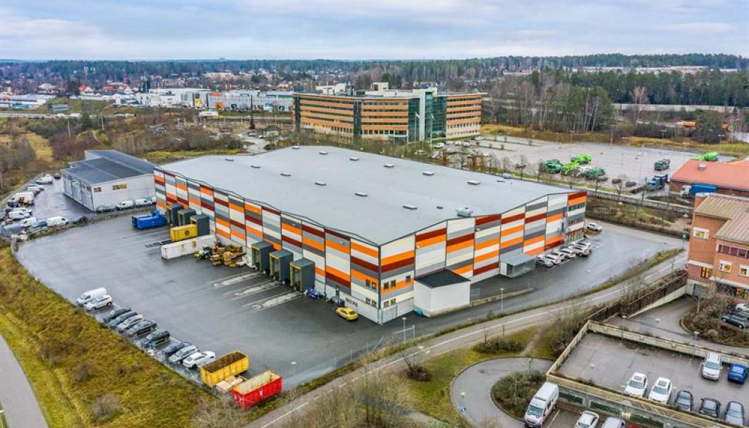 Anläggningen är belägen i Upplands Väsby norr om Stockholm. Foto: Prologis