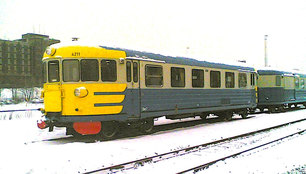 Rälsbuss, även kända i Finland som 