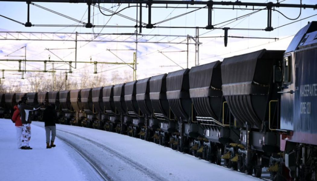 Railcare utför transporter på Malmbanan för LKAB och Kaunis Iron. Foto: Arkivbild.