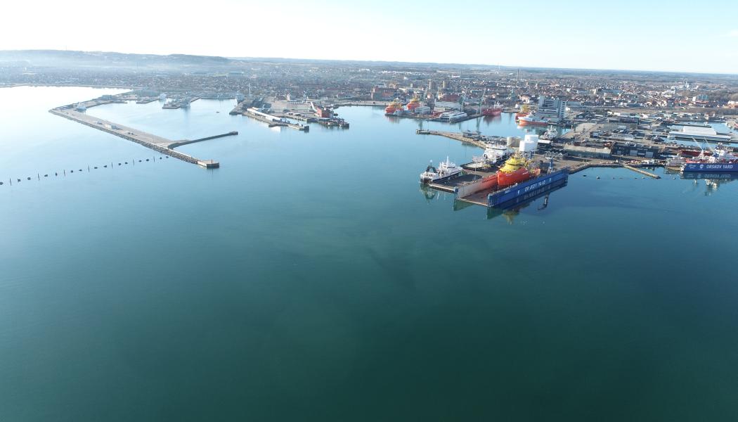 Fredrikshamns hamn. Foto: Stena Line