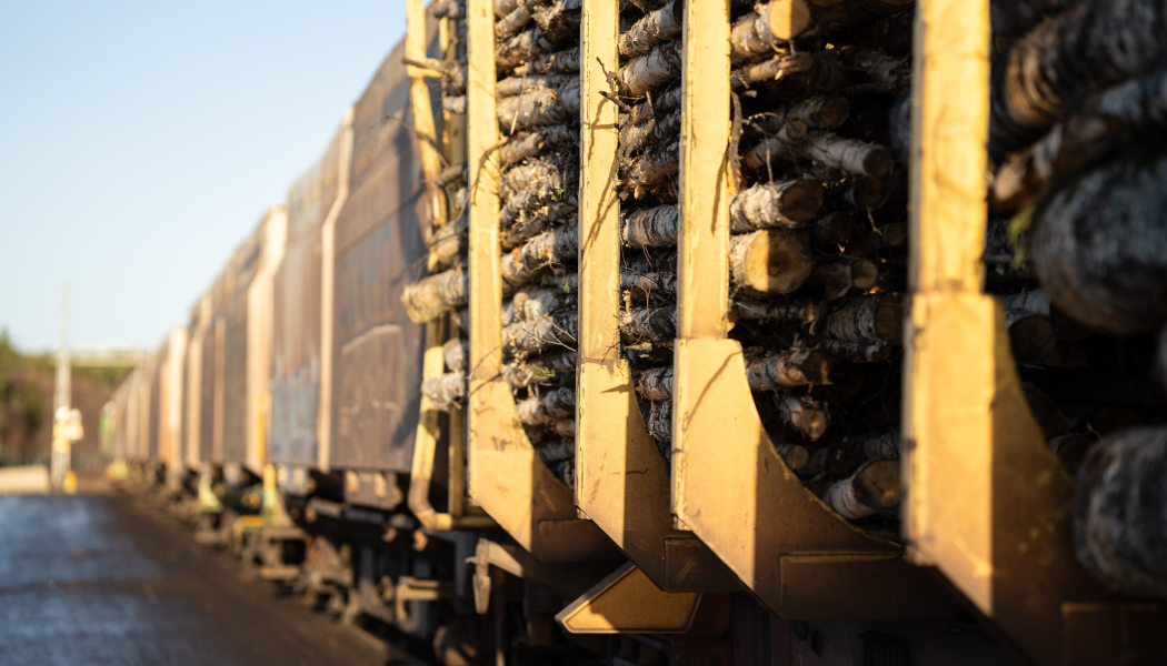 Tågtransport Foto: Victor Lundberg