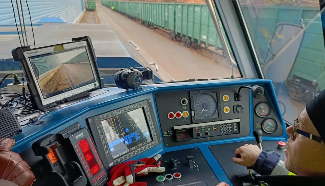 RMD bedömer att det finns en stor marknadspotential för backkameran i Sverige, med ett uppskattat behov på mellan 500 och 700 enheter. Pressbild Railway Metrics and Dynamics