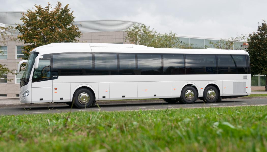 Scania Irizar i4 biogasbuss. Nobina kommer att sätta 27 nya Scania biogasbussar i trafik för Skånetrafiken på linjerna Malmö–Lund/Kristianstad.  Foto: Scania