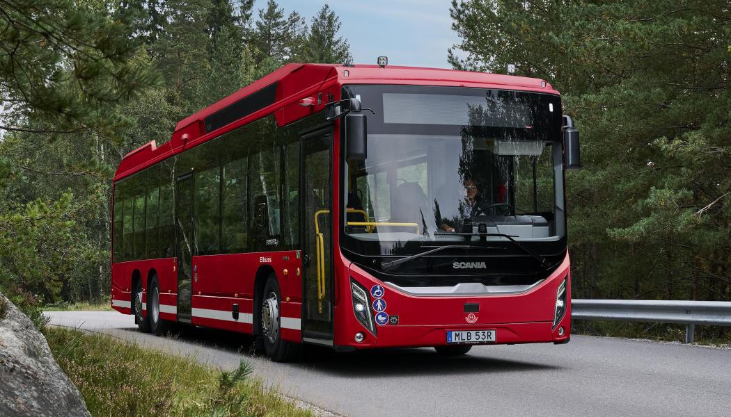Trafikstart sker i juni 2027 och inför den beställs nu 91 elbussar av Scania som ska rulla i hemstaden.   Foto: Scania