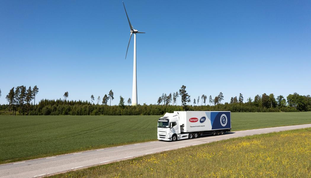 Semper och GKT investerar i fossilfria transporter i Götene. Foto: Semper