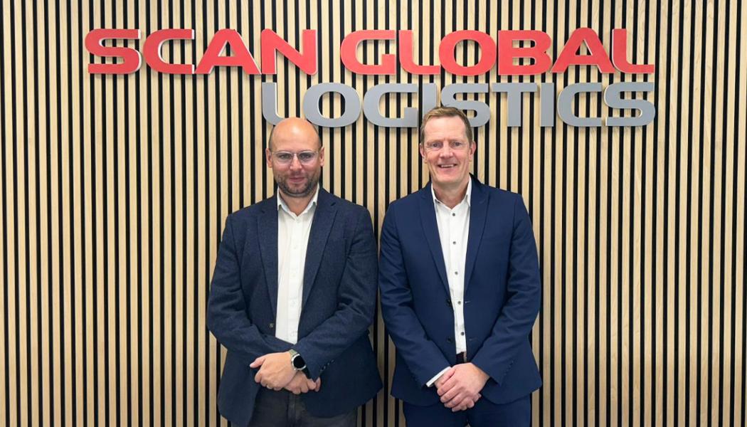 Scott Darcy och Neil Murray. Foto: Scan Global Logistics