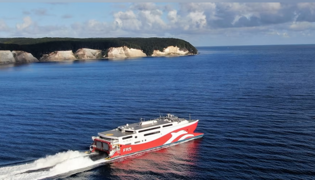 Skane Jet seglar till Sassnitz från Trelleborgs Hamn nästa år. Foto: Trelleborgs Hamn