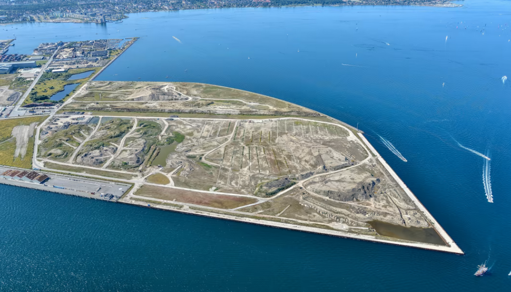 By & Havn är byggherre för den nya containerterminalen. Foto: By & Havn / Dragør Luftfoto