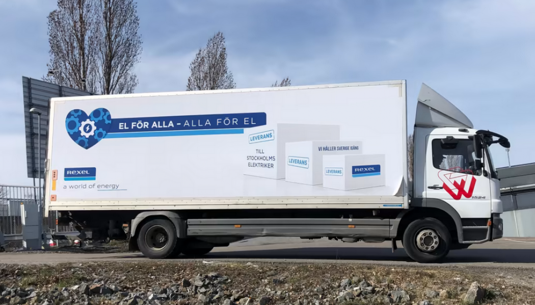Avtalet omfattar hämtning av elartiklar från Rexels distributionscentraler, sortering och omlastning på Widrikssons terminal samt lokal distribution. Foto: Widriksson