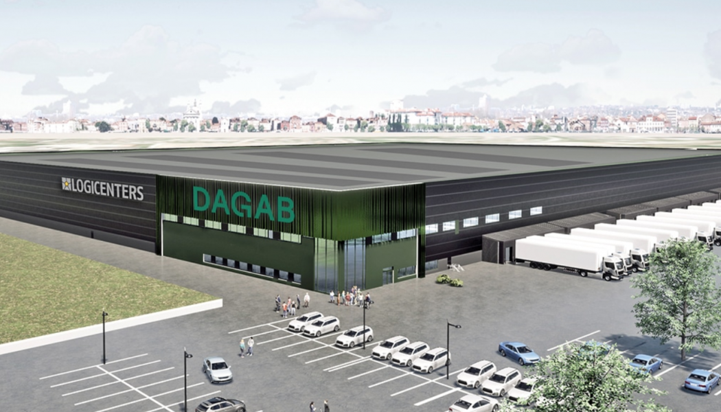 Dagab bygger ett 37 000 kvadratmeter stort helautomatiserat distributionscenter i Landskrona. Foto: Knapp