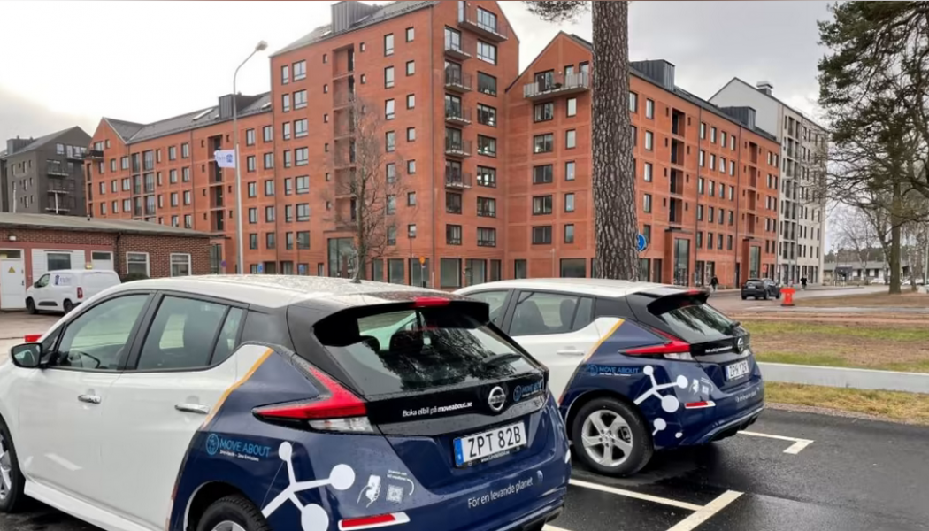 Är man hyresgäst hos Ängelholmshem blir man erbjuden bilpool. Foto: Ängelholmshem