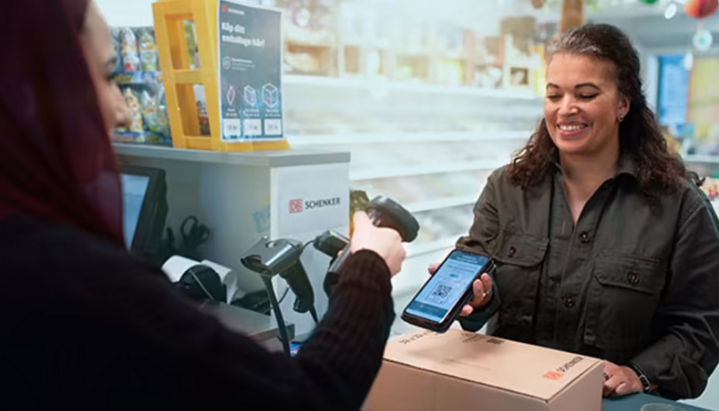 Snabb och smidig utlämning av paket med BankID-signering hos DB Schenker. Foto: DB Schenker