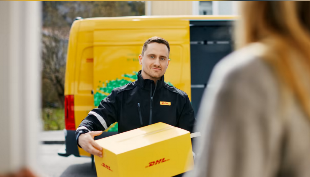 DHL servar 4,2 miljoner konsumenter med nya hemleveranser. Foto: DHL