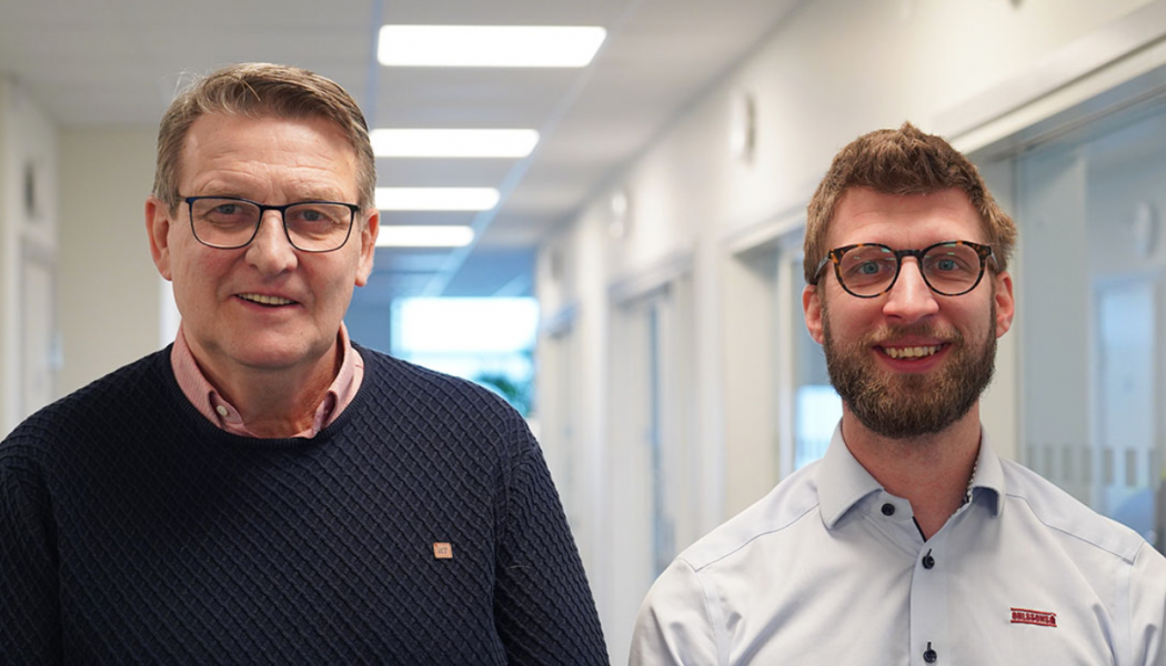 na är en viktig del i den cirkulära ekonomin säger Fredrik Andersson, transportledare på Ohlssons och Ronny Thelin, KAM på Ohlssons. Foto: Ohlssons