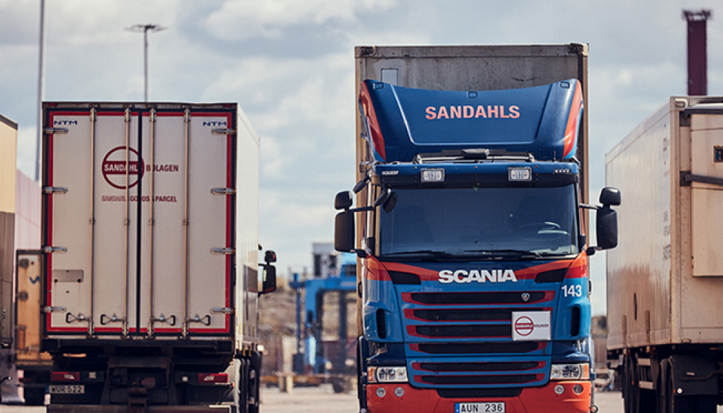 Sandahls Goods & Parcel byter namn till Sandahls Logistik. Foto: Sandahls 