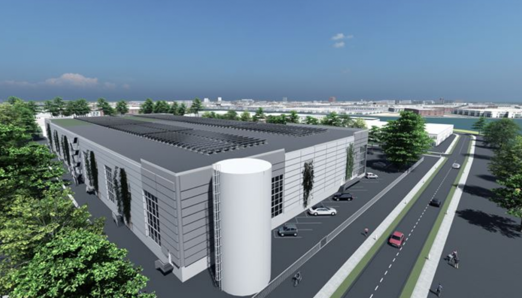 Östra hamnen i Malmö har ett strategiskt läge med närhet till centrala Malmö. Foto: Castellum