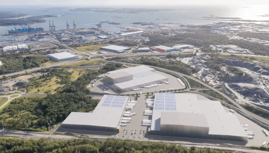 Från Halvorsäng Logistikpark är det nära till flera av Göteborgsregionens stora industrier och leverantörer. Foto: Castellum
