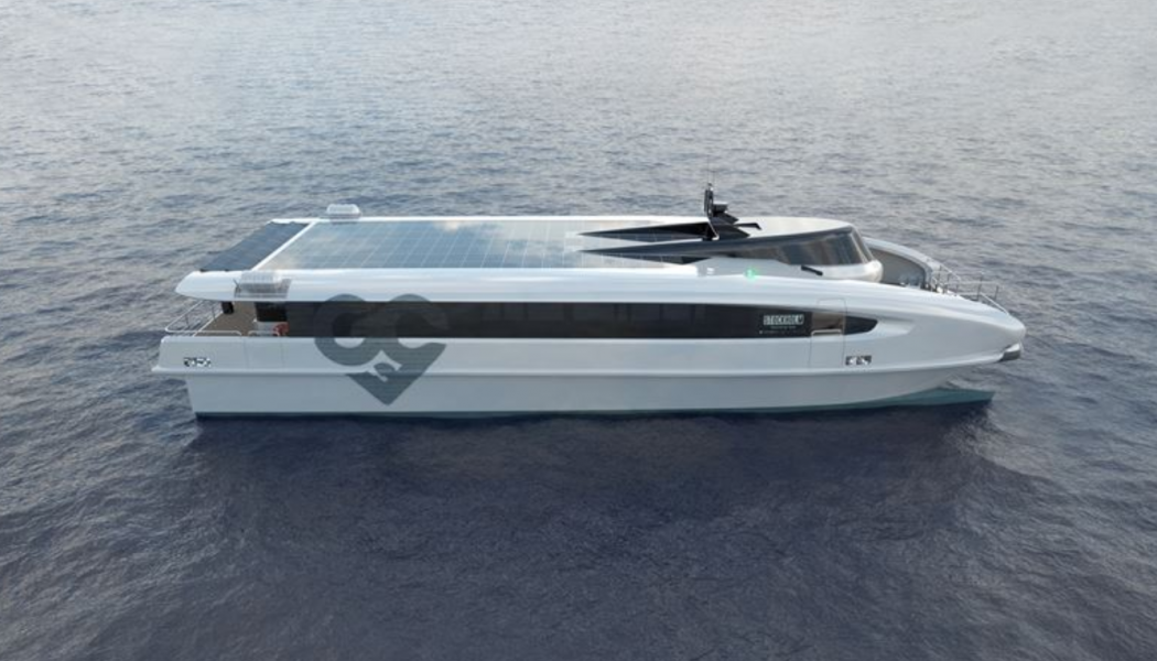 Echandia får order på batterisystem för en utsläppsfri höghastighetskatamaran för kommersiell trafik i Stockholm. Foto: Echandia