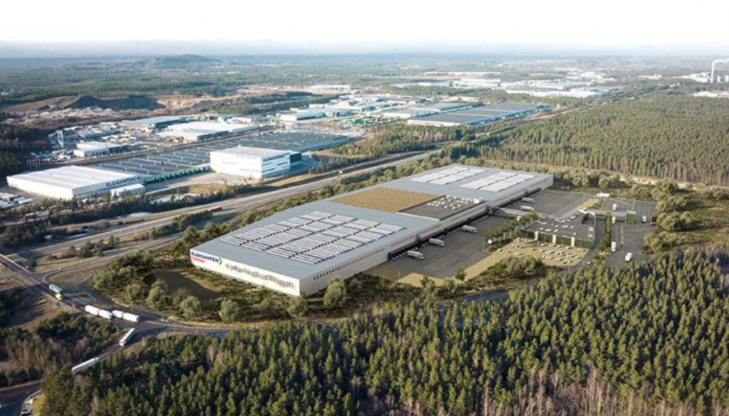 Catena investerar 813 miljoner kronor i ny logistikanläggning. Foto: Catena 