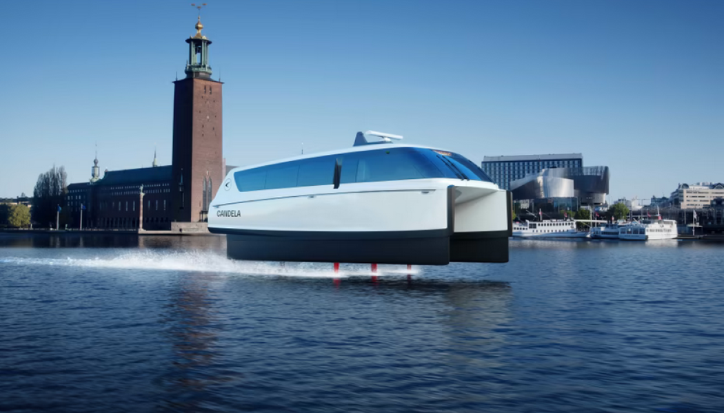 Världens snabbaste elektriska fartyg i SL-trafik mellan Ekerö och Stadshuset. Foto: Candela