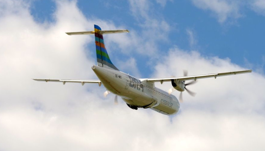 BRA utökar flygtrafiken till och från Östersund. Foto: Bra