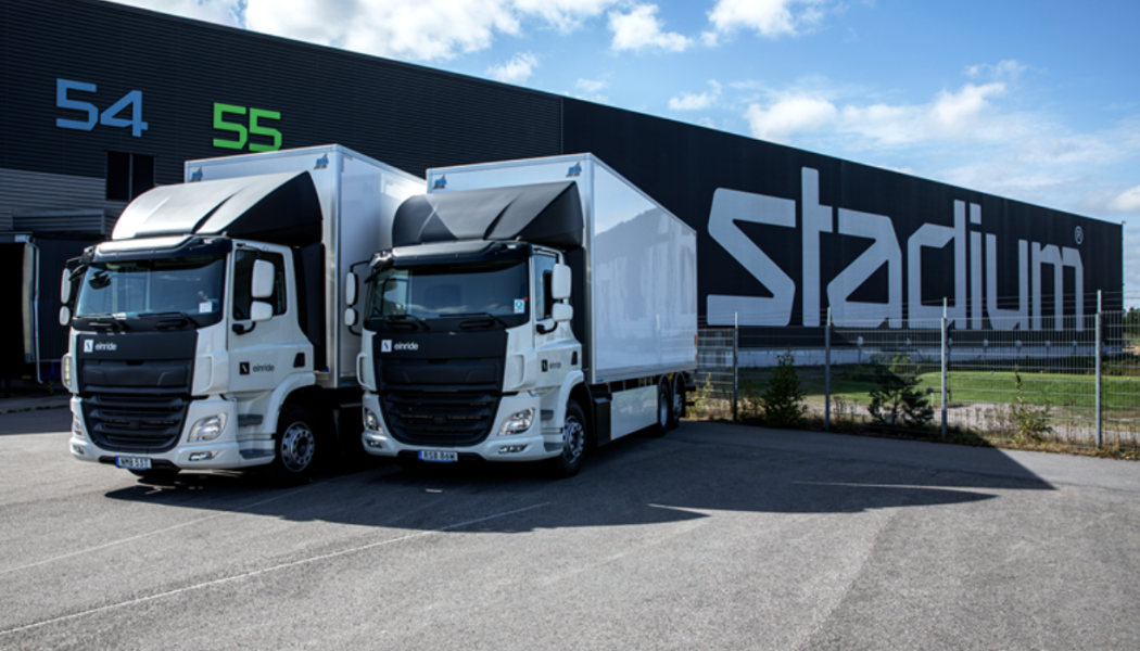 Enride ser en kraftig efterfrågan på elektrifiering och digitalisering av tunga transporter. Foto: Stadium
