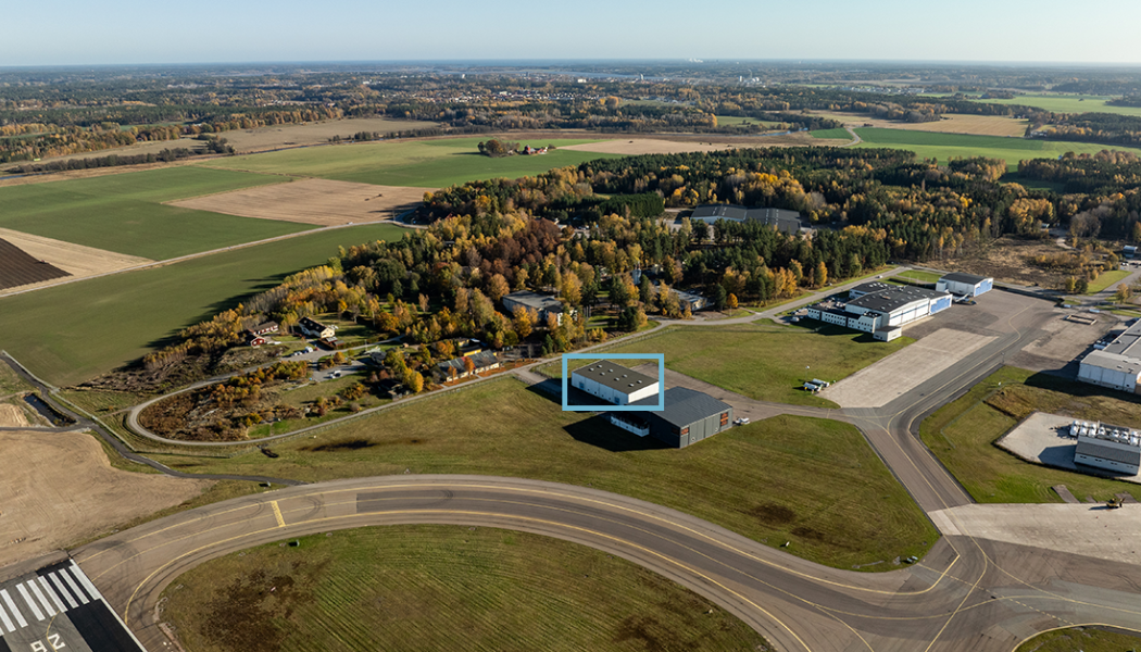 Flygfoto över skavstaområdet. Foto: Arlandastad Group