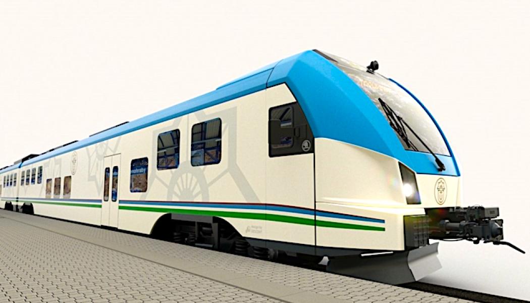 Tågens låggolvskonstruktion gör dem tillgängliga för alla. Foto: Škoda Group