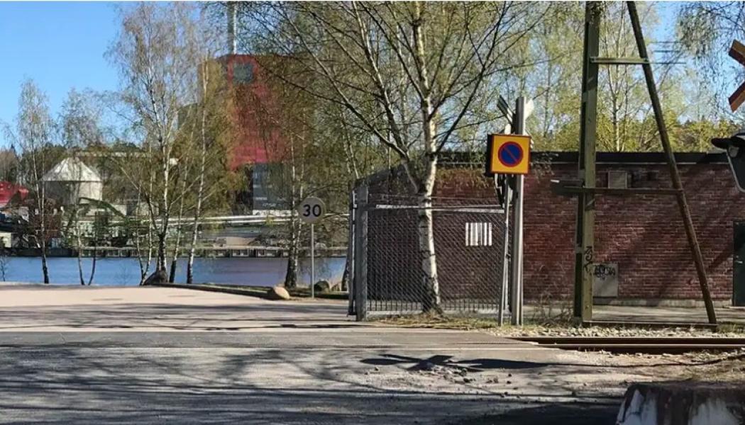 Godsbangården vid Södertälje hamn. Foto: Trafikverket