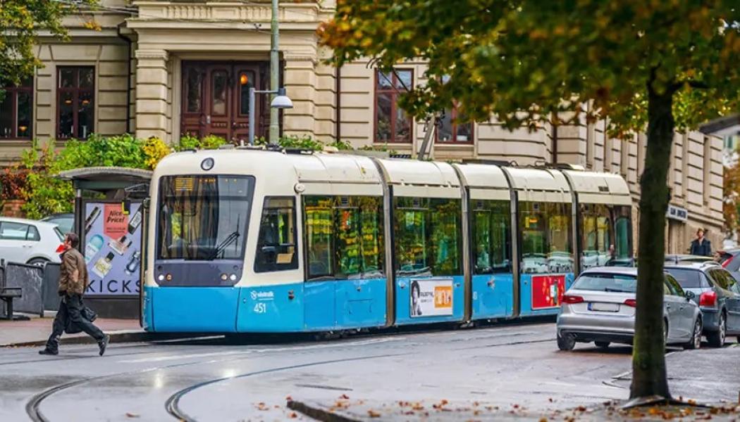 Göteborgs spårvagn av typen M32 Foto: Dekra