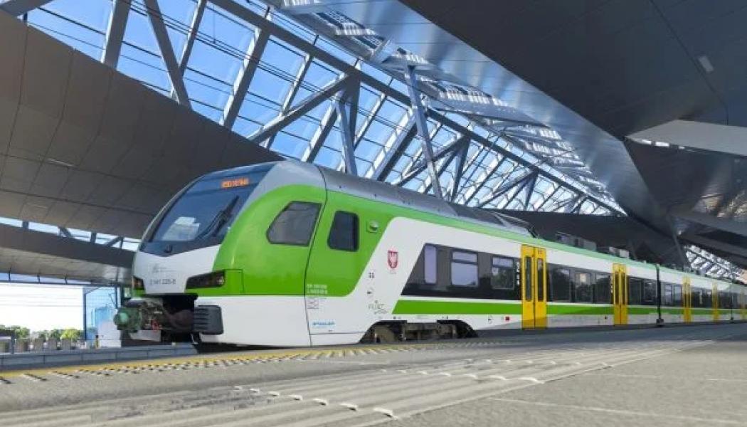 De nya tågen kommer att trafikera alla linjer hos Koleje Mazowieckie och binda samman städer som Siedlce, Łowicz, Skierniewice, Radom och Działdowo. Foto: Källa: Stadler, Inc.