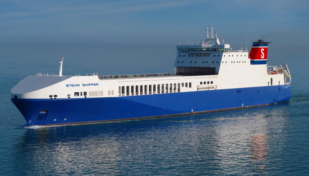 Stena Shipper byggdes år 2012 på det danska varvet Odense Yard. Foto: Stena RoRo
