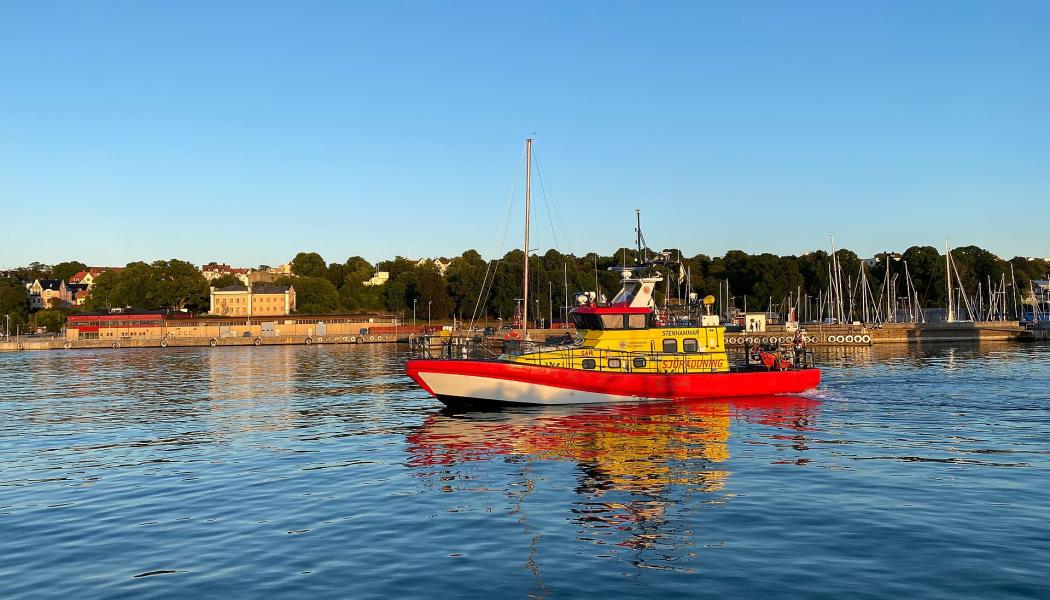 Sjöräddningen i Visby. Foto: VisbyStar/Wikimedia Commons/https://commons.wikimedia.org/wiki/File:Stenhammar_Sj%C3%B6r%C3%A4ddningen.jpeg