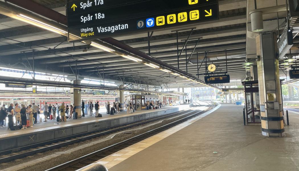 SJ har under sommaren påverkats av upprepade större tågförseningar och stopp. Foto: Stina Wickenberg