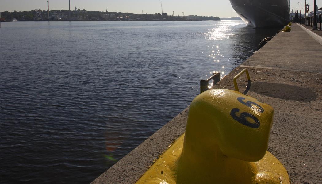 Stockholms Hamnar har fått stöd från Svenska Institutet för att samarbeta med ukrainska hamnar. Foto: Byline: Stockholms Hamnar/Ports of Stockholm