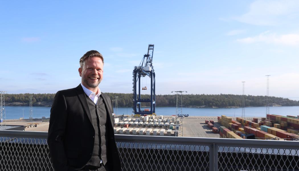 Johan Praetorius Foto: Stockholms Hamnar 